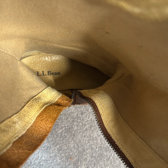 L.L. Bean Tall Leather Boots Women size 11 EUC - Picture 10 of 10